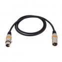 RockCable Cavo Microfono 1m 1x Xlr F/1x Xlr M