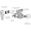 KZ DQ6 in-ear monitor professionali
