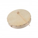 Soundsation STB-08 Tamburello in acero con battente e pelle naturale 8"