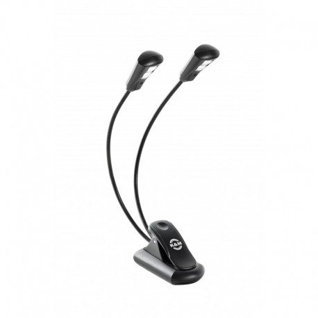 K&M FlexLight 12259 Lampada da Leggio 4 LED Ricaricabile