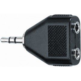 QUIK LOK - AD/20 ADATTATORE AUDIO JACK STEREO/2 JACK STEREO F
