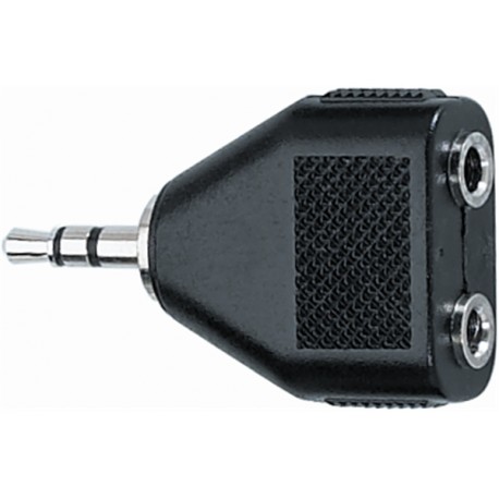 QUIK LOK - AD/20 ADATTATORE AUDIO JACK STEREO/2 JACK STEREO F