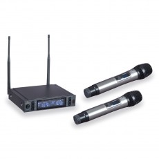 SOUNDSATION WF-U2302HH Radiomicrofono con 2 Microfoni gelato