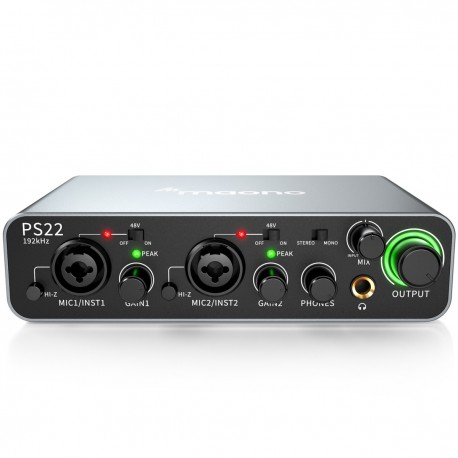 MAONO PS22 Interfaccia audio USB ProStudio 2x2