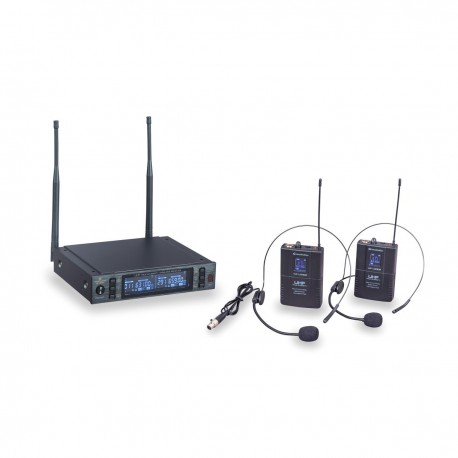 SOUNDSATION WF-U2302PP Radiomicrofono T con 2 trasmettitori tascabili più archetti