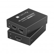 Extender HDMI 4K@60Hz su Cavo Cat.6/6A/7 Fino a 50m PoC