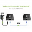 Extender HDMI 4K@60Hz su Cavo Cat.6/6A/7 Fino a 50m PoC