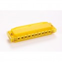 Hohner TRANSLUCENT HARP M1110R GIALLO diatonica