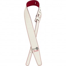 Fender® Tracolla John 5 Leather White and Red