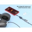 Cavo Adattatore Sdoppiatore Audio per Cuffie Stereo AUX 15 cm