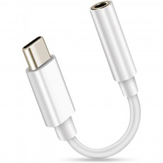 Cavo da USB-C™ Maschio a Audio 3.5 mm Femmina 12 cm Bianco