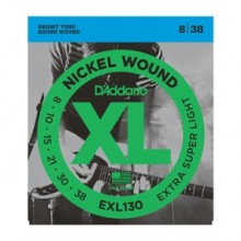 D'Addario EXL130  8 - 38