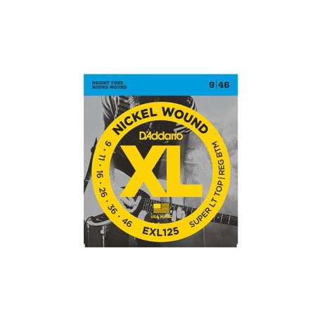 D'Addario EXL125