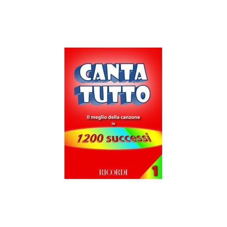 Cantatutto 1200 Successi Vol.1