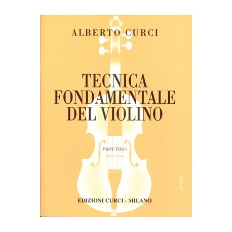 Curci Tecnica Fondamentale del Violino 3
