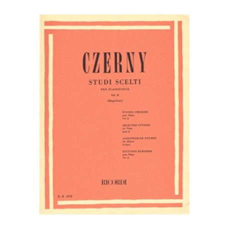 Czerny Studi Scelti per Pianoforte  vol.2