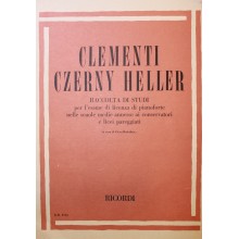 Clementi Czerny Heller Raccolta di Studi