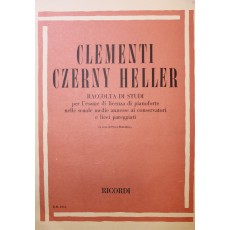 Clementi Czerny Heller Raccolta di Studi