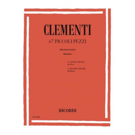 Clementi 67 Piccoli Pezzi