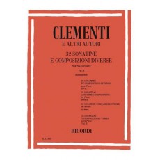 Clementi  32 SONATINE E COMPOS. DIVERSE v.1