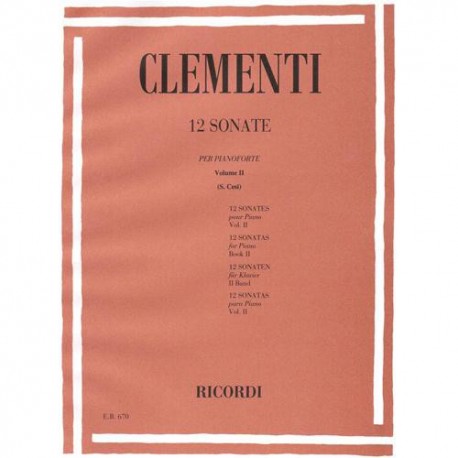 Clementi 12 Sonate Vol 2