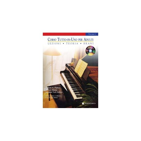 CORSO TUTTO IN UNO PER ADULTI PIANOFORTE + CD VOL2