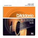 D'Addario EJ10 Set  10-47