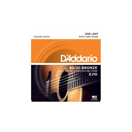 D'Addario EJ10 Set  10-47