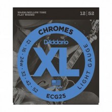 D'Addario ECG25 CHROMES (12-52)