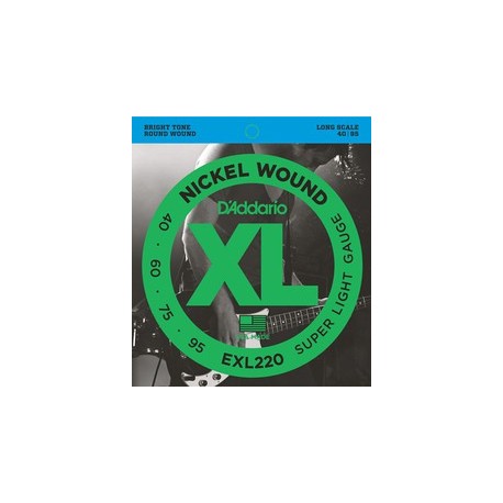 D'Addario EXL220 40-95