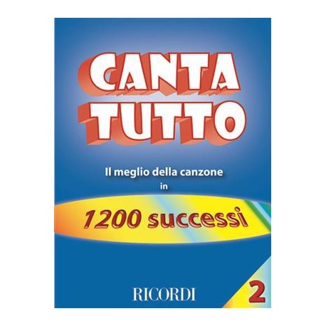 Cantatutto 1200 Successi Vol.2