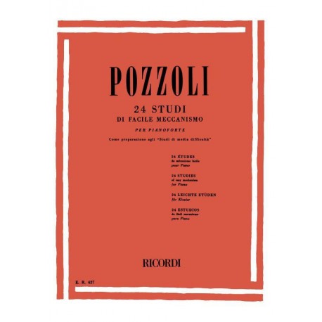 Pozzoli 24 Studi di facile meccanismo