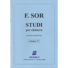 Sor - Studi per chitarra Vol.1
