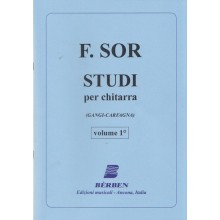 Sor - Studi per chitarra Vol.1