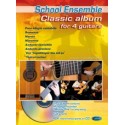 School Ensemble -Classic Album for 4 Guitars +CD