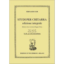 Sor - Studi per chitarra Vol.3