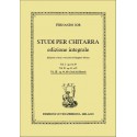 Sor - Studi per chitarra Vol.3