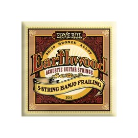 Ernie Ball 2061-Earthwood 5-String Banjo Frailing