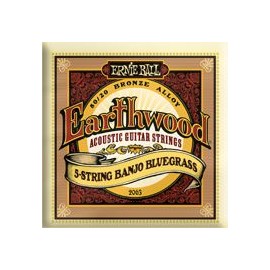 Ernie Ball 2063-Earthwood 5-String Banjo Frailing