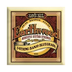 Ernie Ball 2061-Earthwood 5-String Banjo Frailing