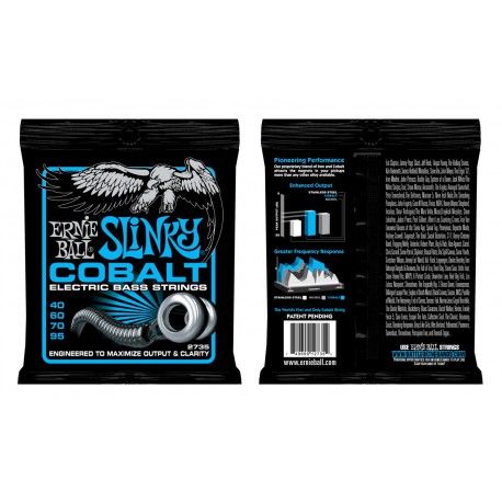 Ernie Ball 2735 -Cobalt Extra Slinky Bass