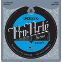 D'Addario EJ46FF Pro-Arté Carbon, Dynacore Basses, Hard Tension