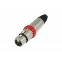 Neutrik Femmina XLR Volante c/switch