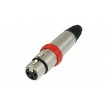 Neutrik Femmina XLR Volante c/switch