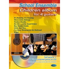 School Ensemble -Classic Album for 4 Guitars +CD