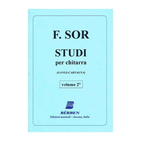 Sor - Studi per chitarra Vol.2