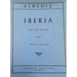 Albeniz Iberia per pianoforte vol. 1