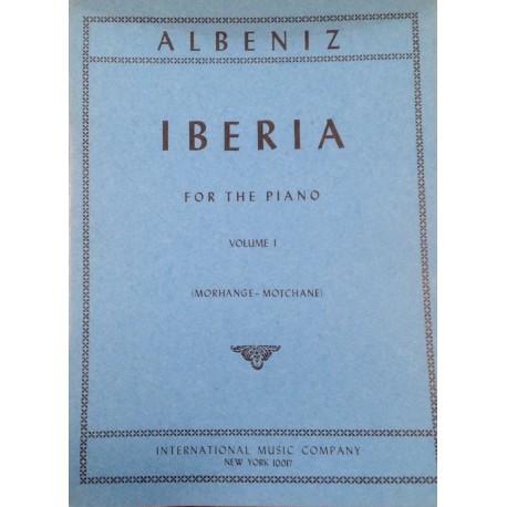 Albeniz Iberia per pianoforte vol. 1