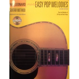 Hal Leonard Guitar Method  More Easy Pop Melodies+ CD