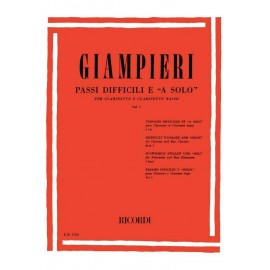 Giampieri  Passi Difficili E A Solo vol 1